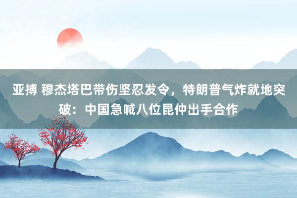 亚搏 穆杰塔巴带伤坚忍发令，特朗普气炸就地突破：中国急喊八位昆仲出手合作